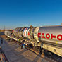 Вывоз ракеты-носителя «Протон-М» на стартовый комплекс