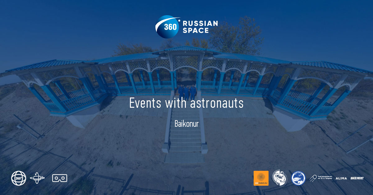 Events with astronauts - Baikonur